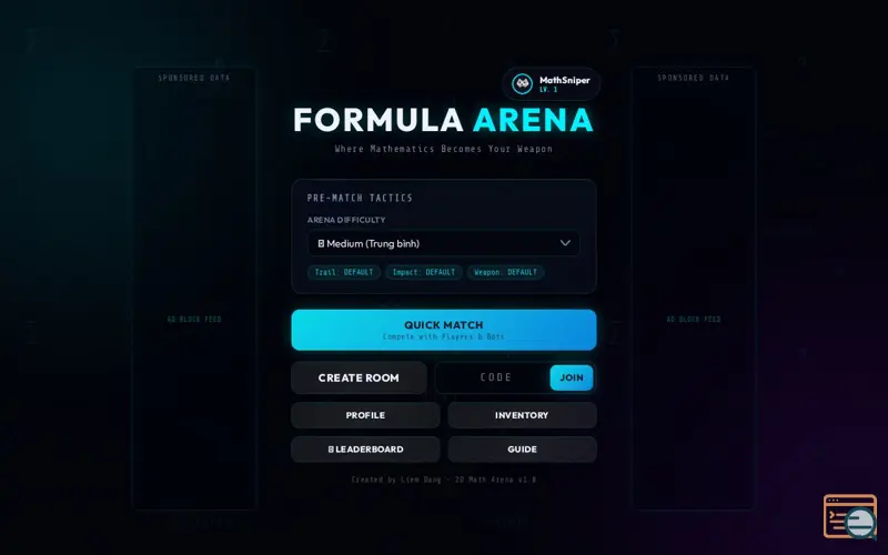 Screenshot of Formula Arena