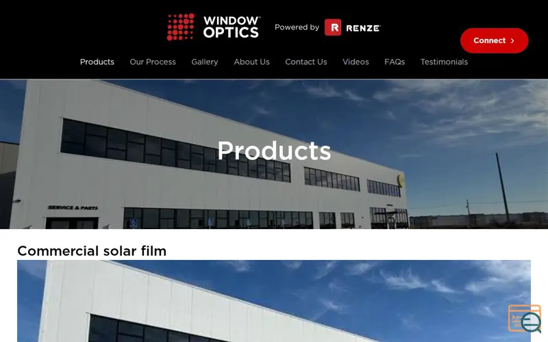 Screenshot of WindowOptics