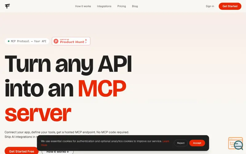 Screenshot of FuzeMCP