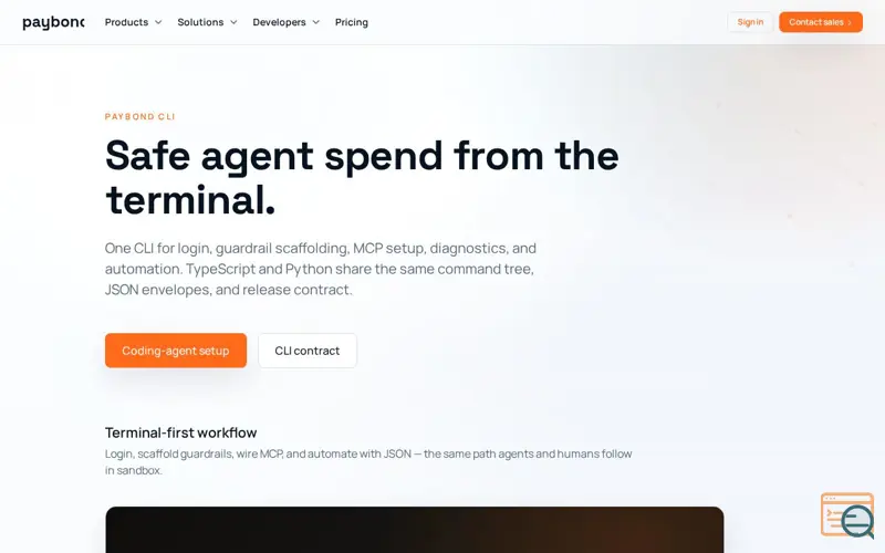 Screenshot of Paybond CLI