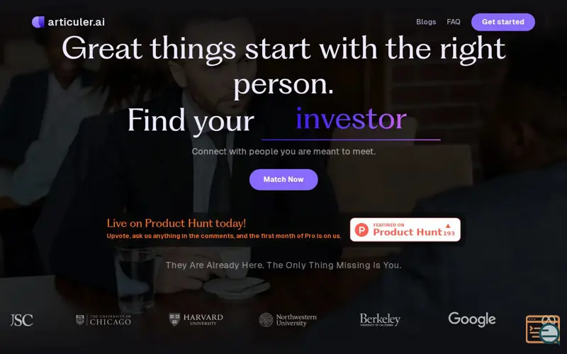 Screenshot of articuler.ai