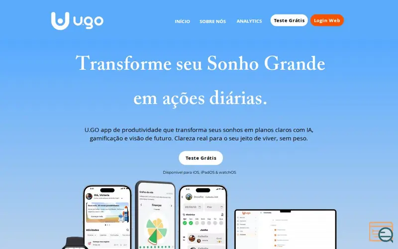 Screenshot of UGO