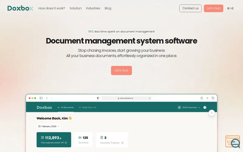 Screenshot of DoxBox