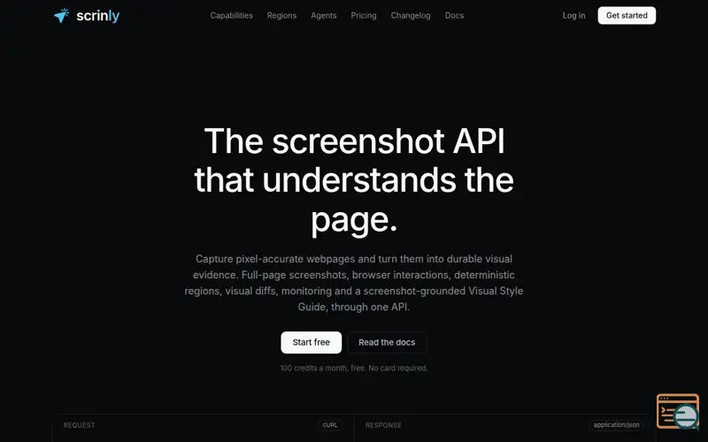 Screenshot of Scrinly