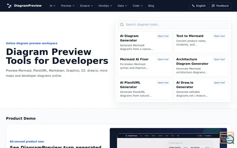 Screenshot of DiagramPreview