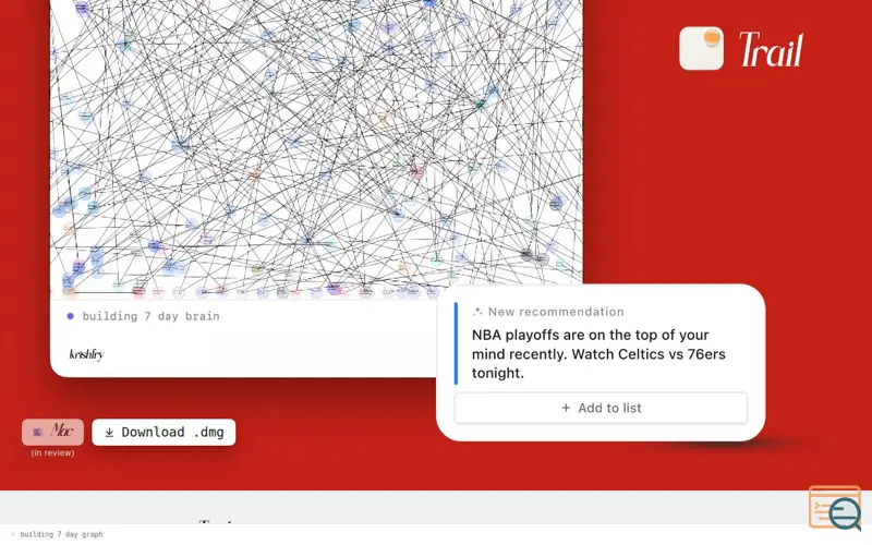 Screenshot of Trail
