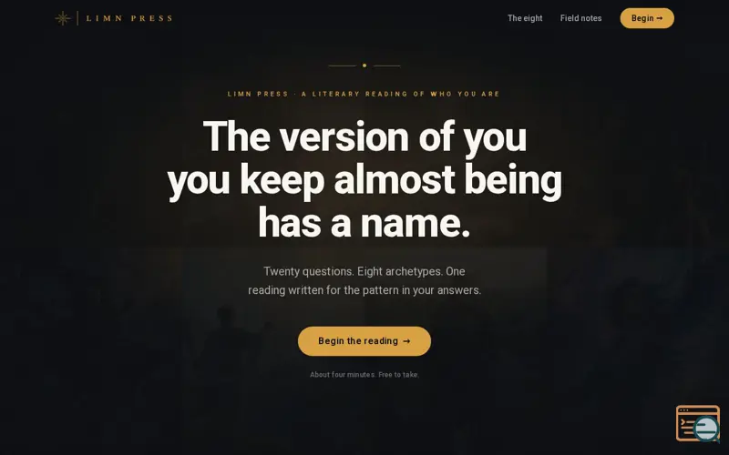 Screenshot of Limn Press