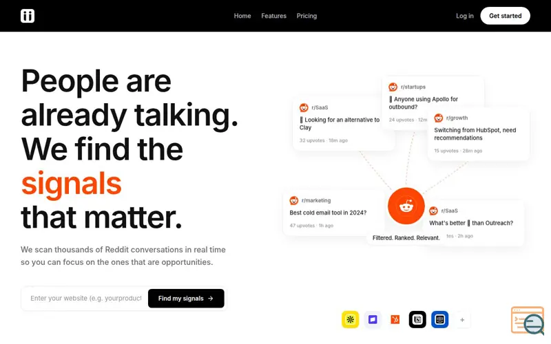 Screenshot of Riink