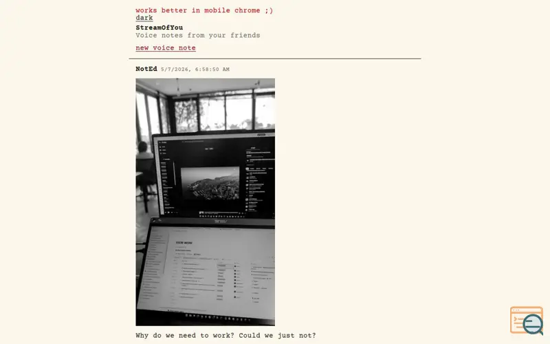 Screenshot of Streamofyou