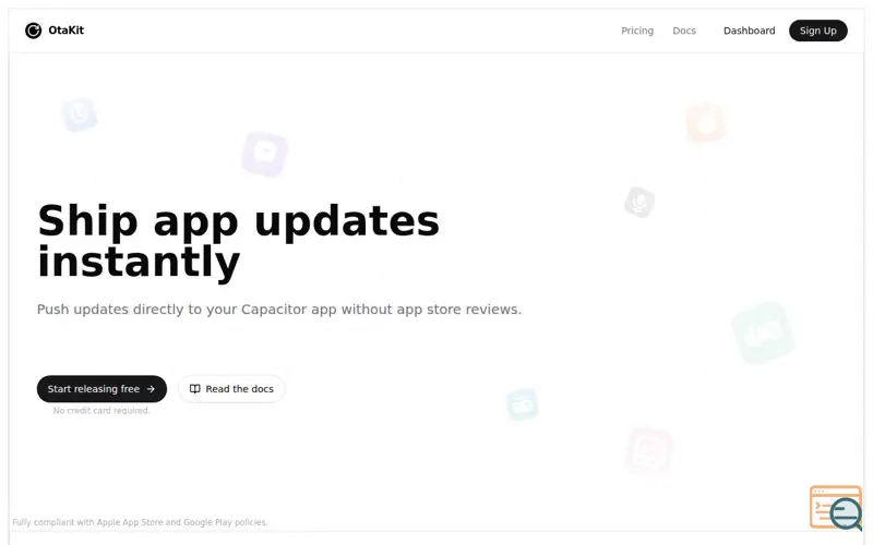 Screenshot of OtaKit
