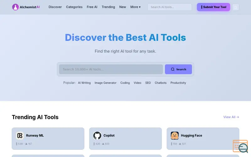 Screenshot of AlchemistAI
