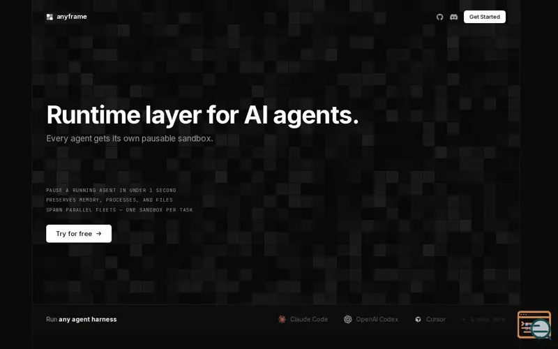 Screenshot of AnyFrame