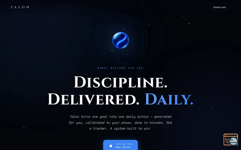 Screenshot of Talon