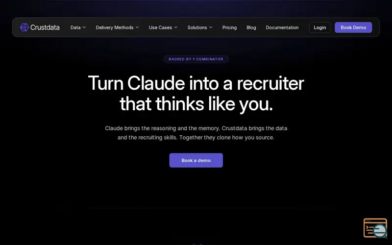 Screenshot of CrustRecruiter