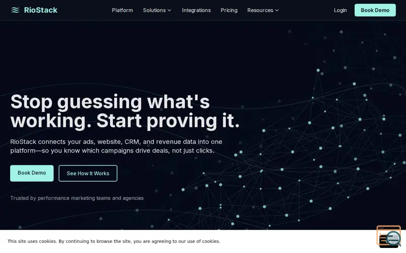 Screenshot of RioStack