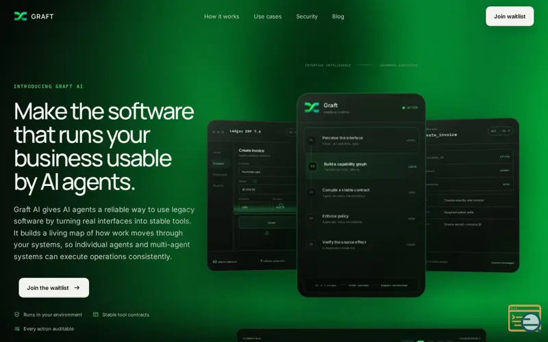 Screenshot of Graft AI
