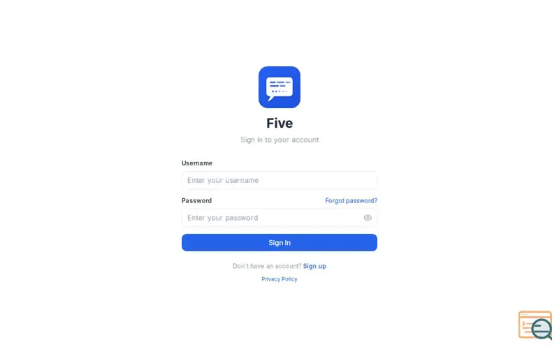 Screenshot of Five