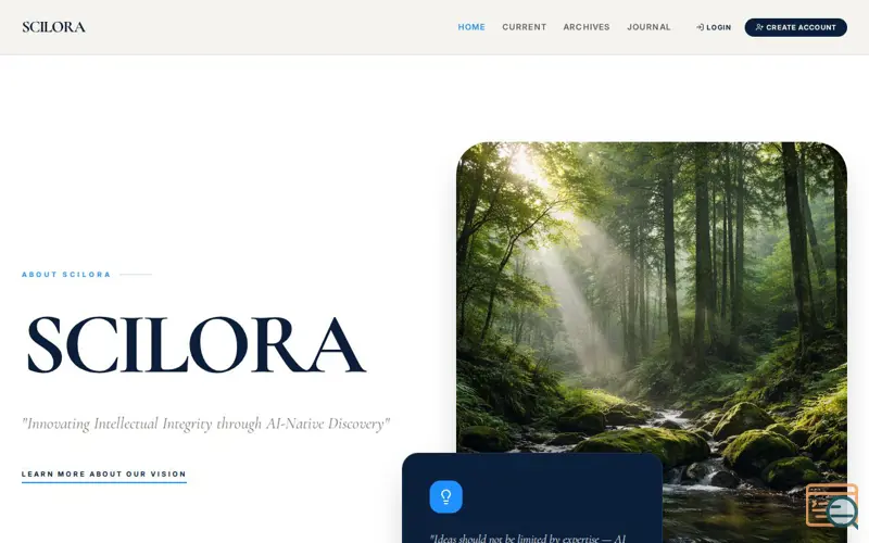 Screenshot of SCILORA