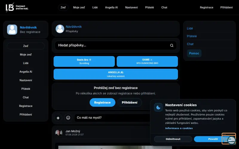 Screenshot of LastBro.com