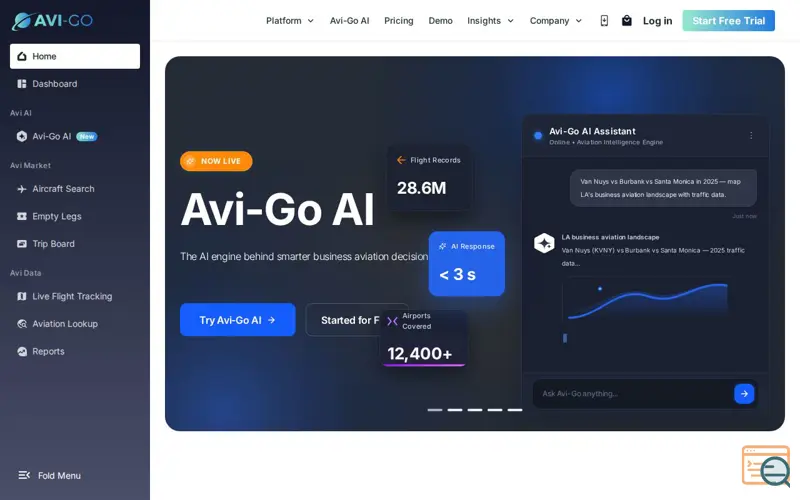 Screenshot of Avi-Go