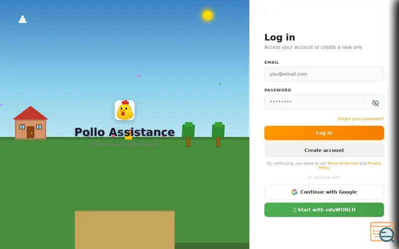 Screenshot of Pollo Assistance