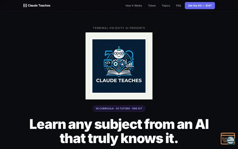 Screenshot of Claude Code Teaches
