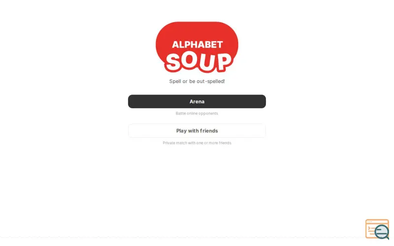 Screenshot of Alphabetsoup
