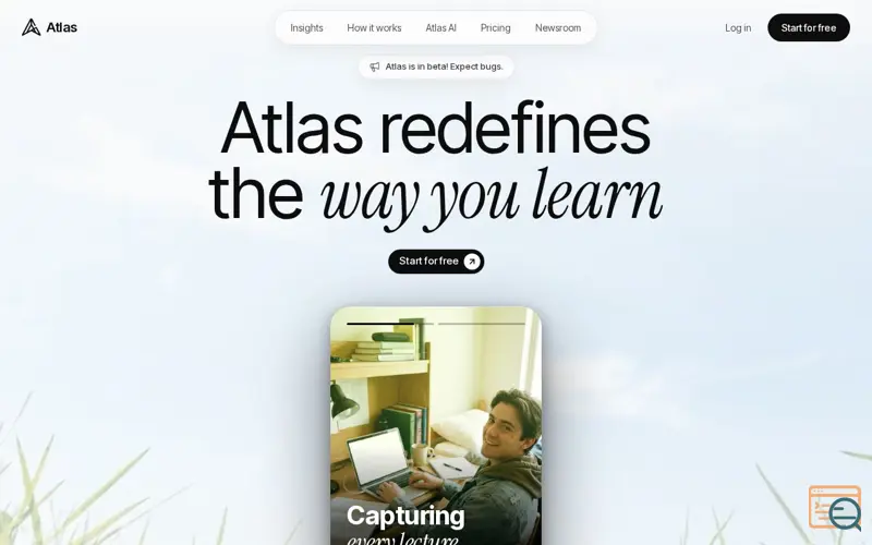 Screenshot of Atlas