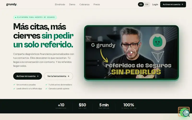 Screenshot of Grundy
