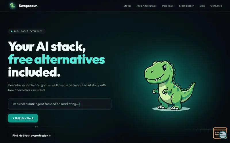 Screenshot of Swaposaur
