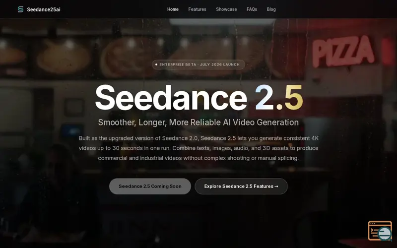 Screenshot of Seedance 2.5