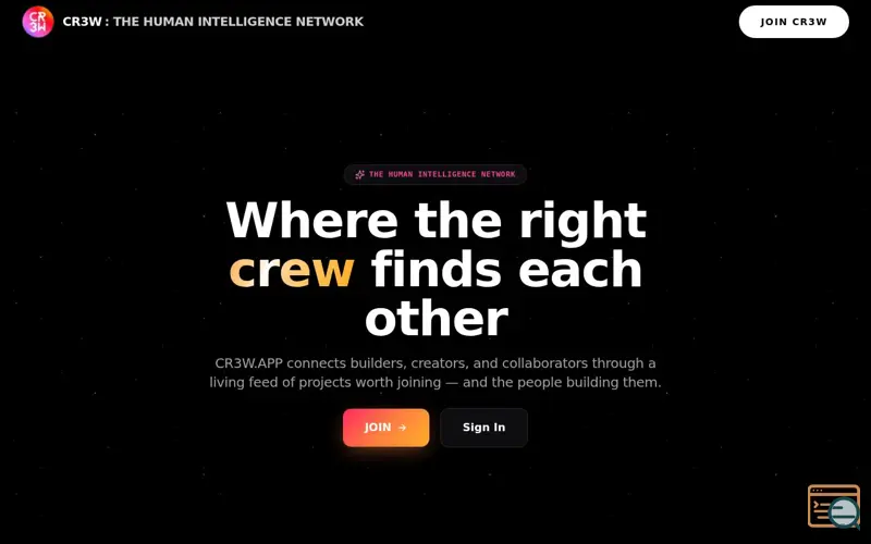 Screenshot of CR3W