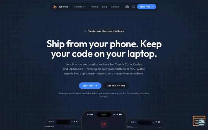 Screenshot of Junction