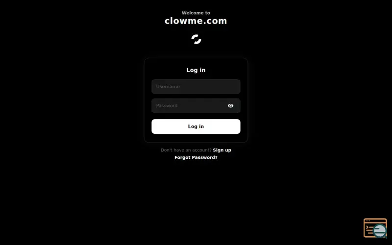 Screenshot of ClowMe