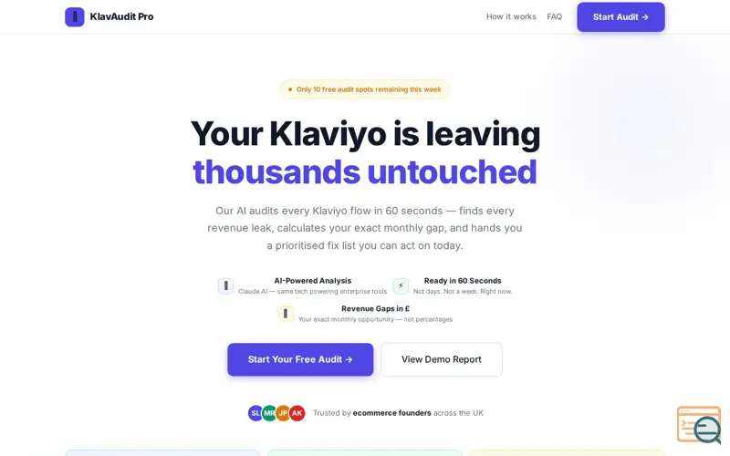 Screenshot of KlavAudit Pro