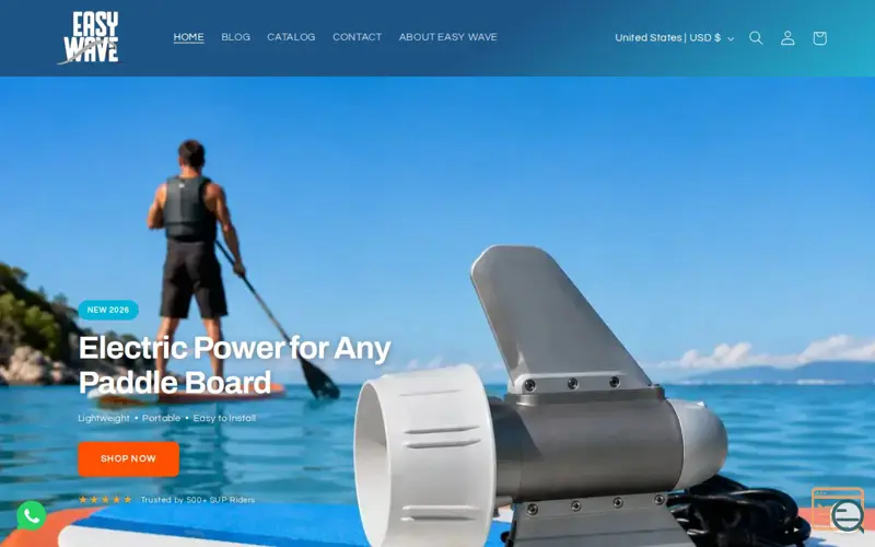 Screenshot of EASY WAVE