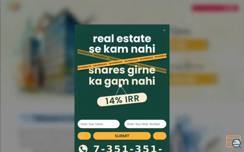 Screenshot of Havendaxa | Fractional Ownership 