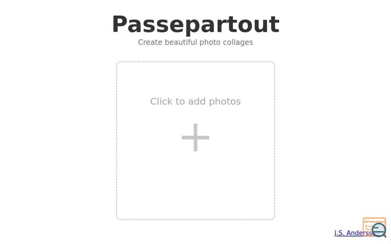 Screenshot of Passepartout, a launch using Git-Pages