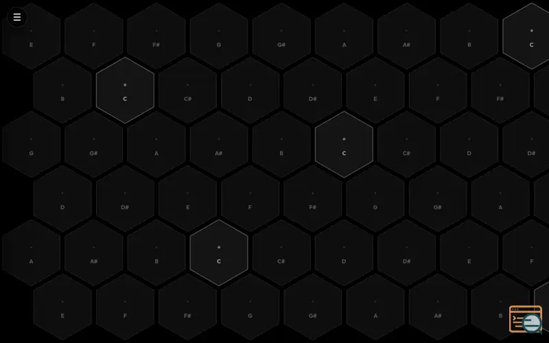 Screenshot of geoshred