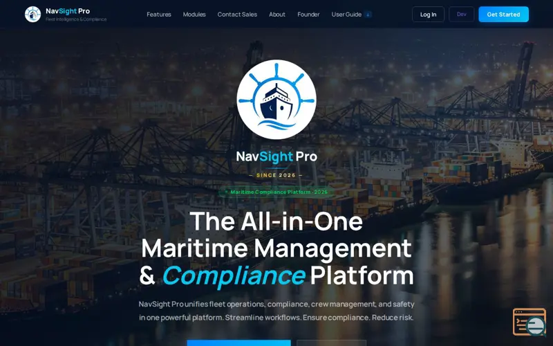 Screenshot of NavSight Pro