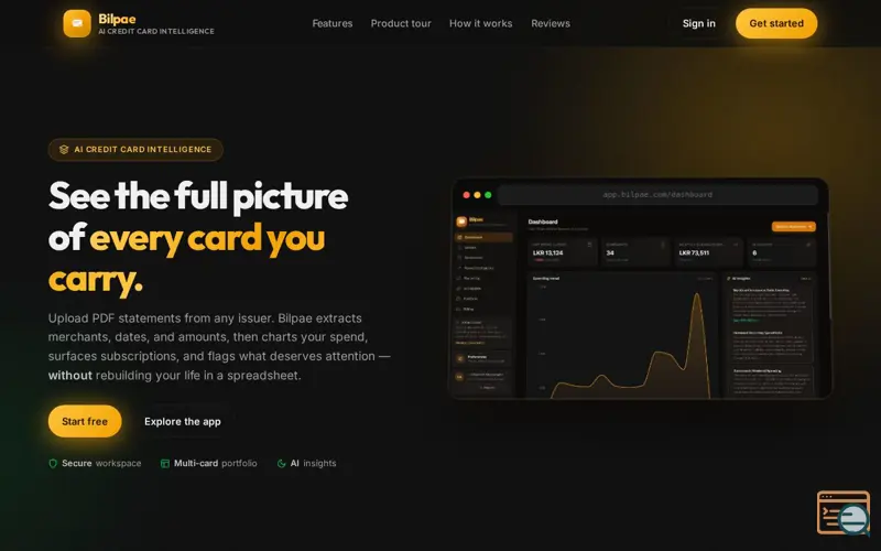 Screenshot of Bilpae
