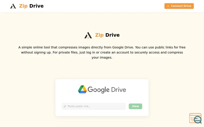 Screenshot of Zip Drive