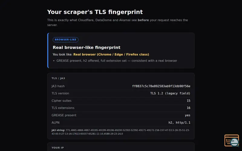 Screenshot of Check