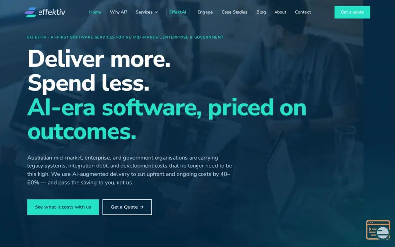Screenshot of Effektiv