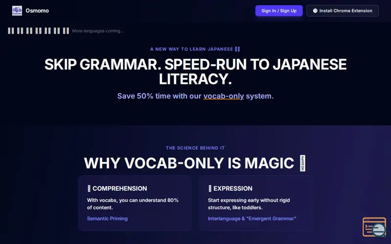 Screenshot of Osmomo.ai