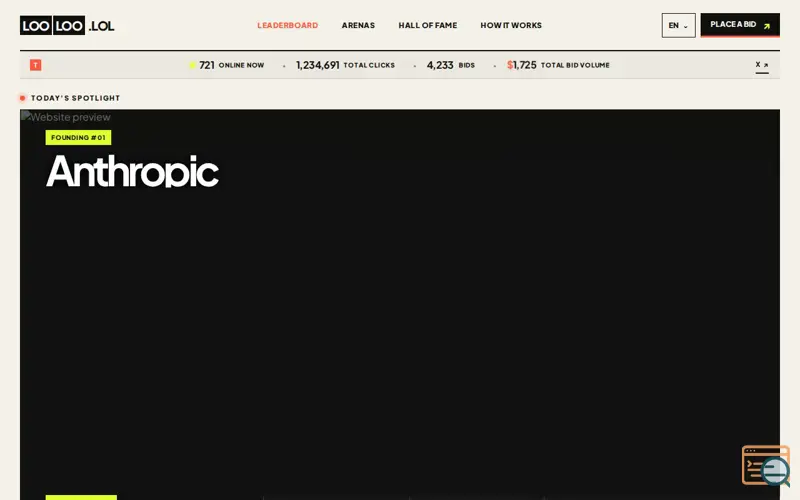 Screenshot of Looloo