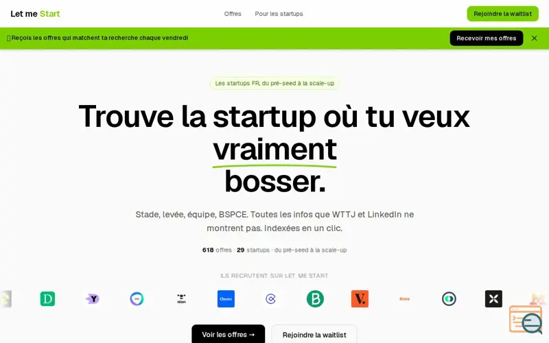 Screenshot of Let me Start