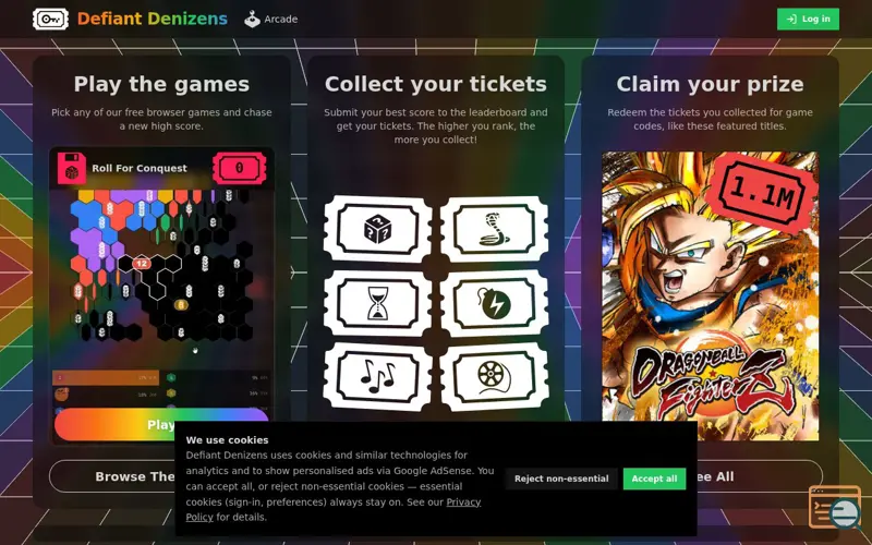 Screenshot of Defiant Denizens