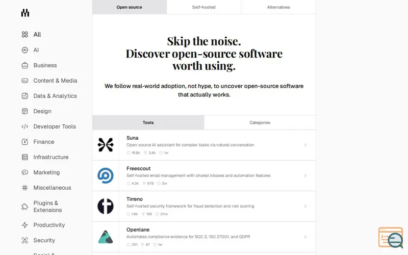 Screenshot of Houseofopen