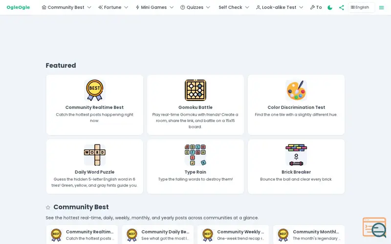 Screenshot of OgleOgle